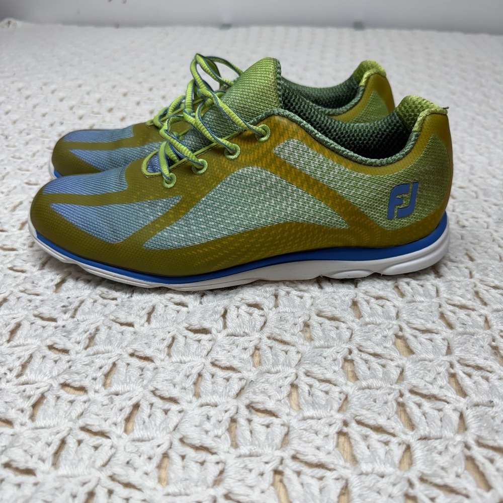 FootJoy Golf Shoes Multicolor Soft Cleats Men 9 M Low Top Greens Course PGA Club
